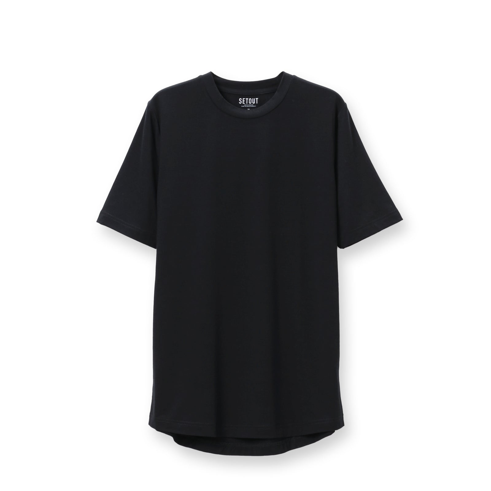 Anti-Bacterial Deodorant Hem Round Short Sleeve T-Shirt | SO22SR34