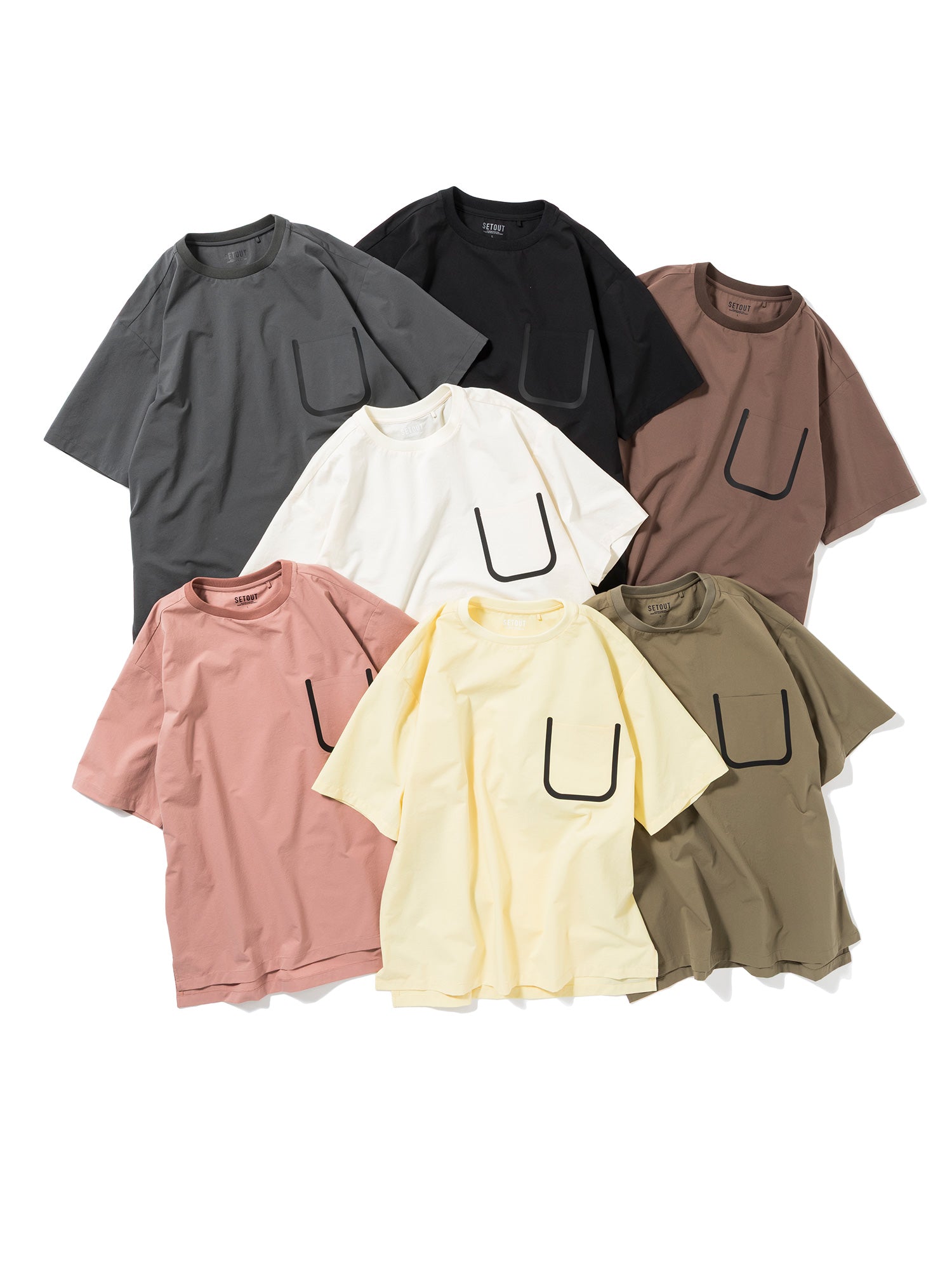 U/ナチュラルテック 胸ポケSS T – SETOUT